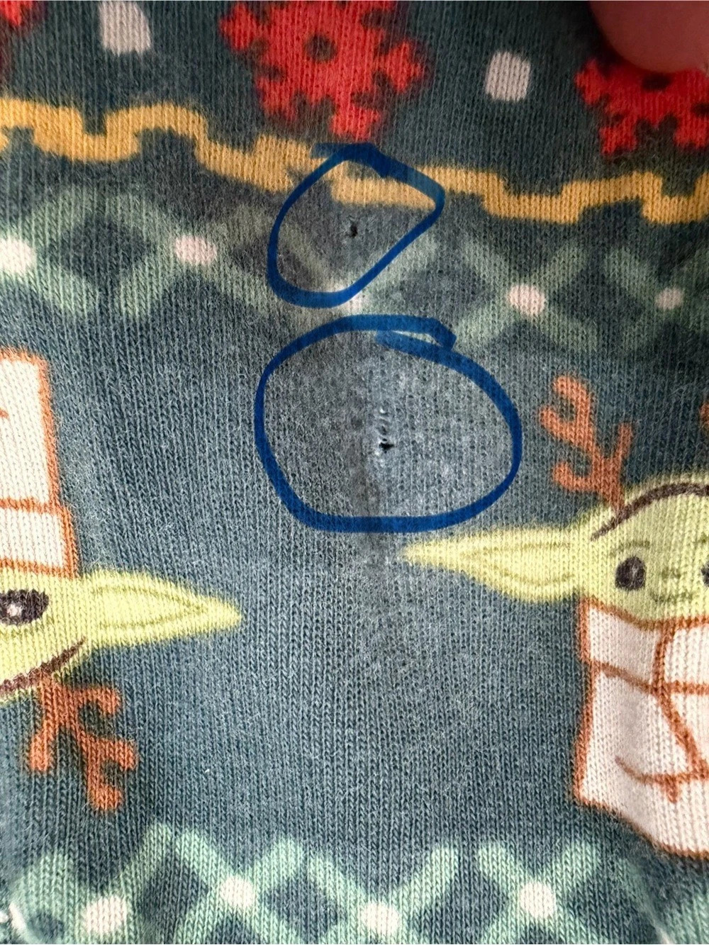 Hanna Andersson Star Wars Christmas Footie Pajama 18-24M - sibling set available - Picture 5 of 6